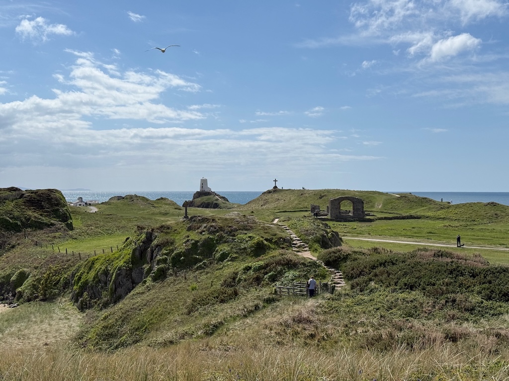 Wales Day 4: Lon Las Ogwen Railtrail, LLanddwyn Island, Holyhead, Menai Bridge